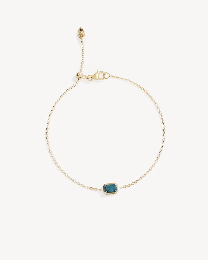 By Charlotte 18k Gold Vermeil Trust your Intuition Bracelet 19cm