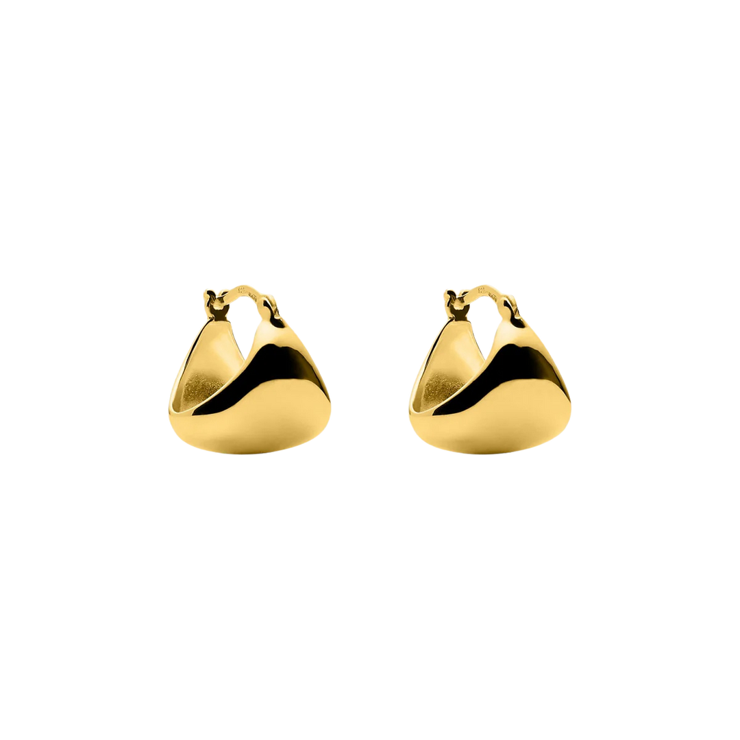 Najo Morning Echo Gold Hoop Earrings