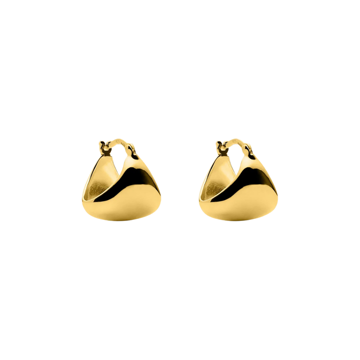 Najo Morning Echo Gold Hoop Earrings