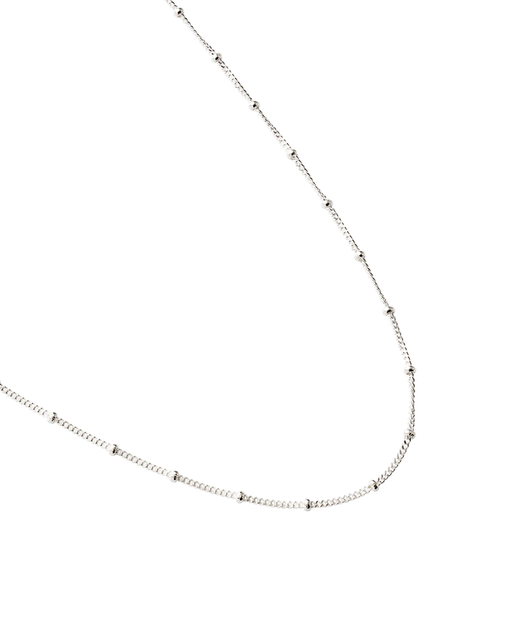 Kirstin Ash Silver Ball Necklace Chain 16-18 inch