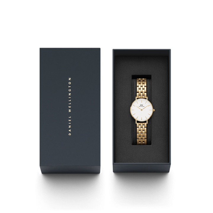 Daniel Wellington Petite 5-Link Evergold 28mm