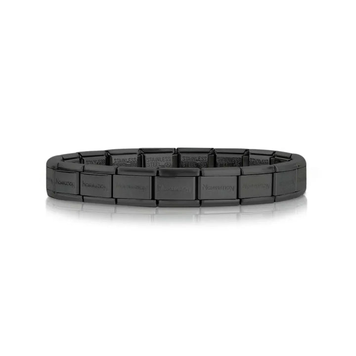Nomination Classic Bracelet Base 030001/SI/066 Stainless Steel Matt Black PVD