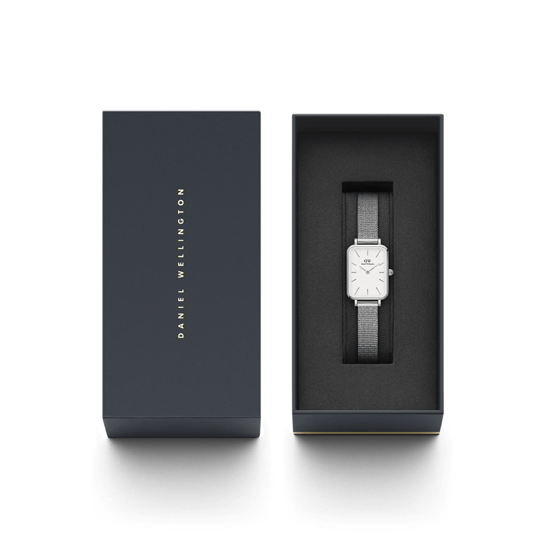 Daniel Wellington Quadro Pressed Sterling 26x20mm