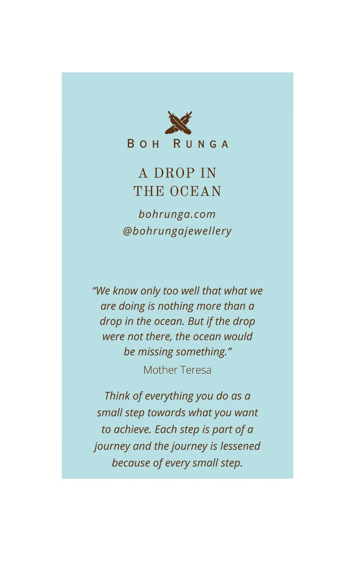 Boh Runga Droplet Hoops