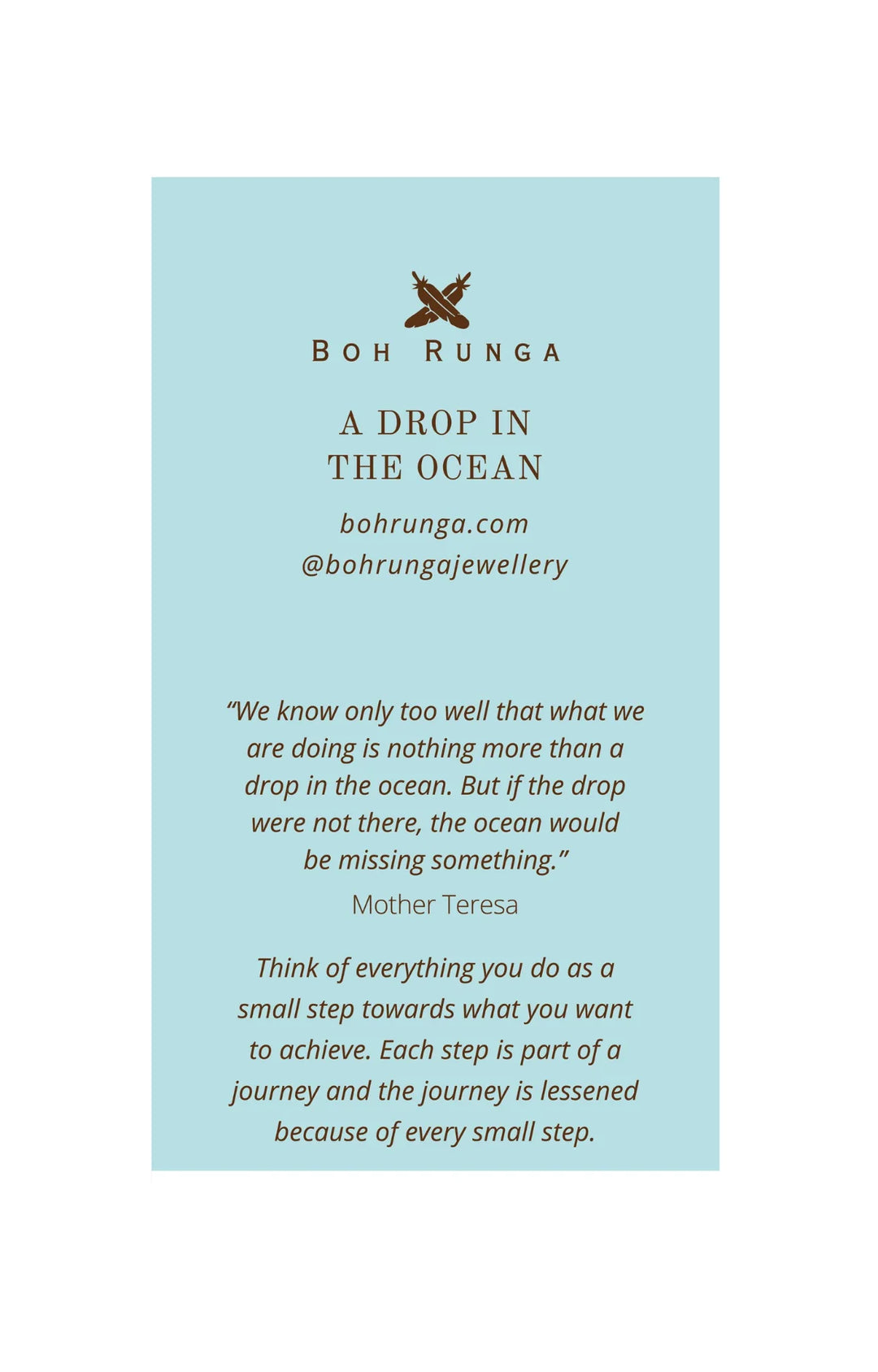 Boh Runga Duette Drop In The Ocean Blue Topaz Ring