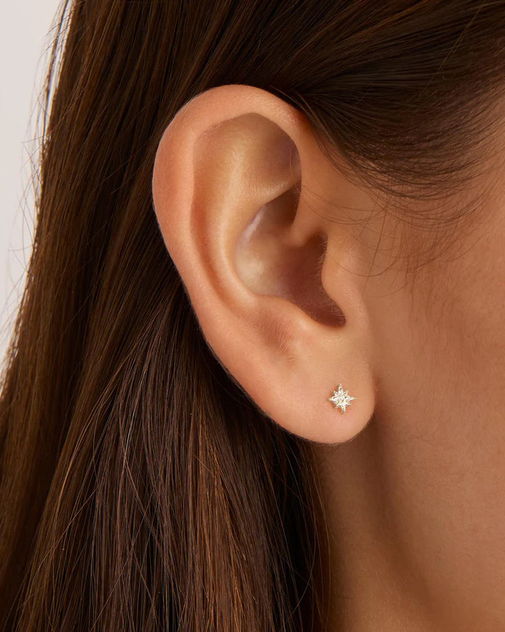 By Charlotte Sterling Silver Starlight Earrings