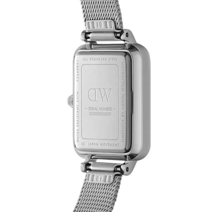 Daniel Wellington Quadro Pressed Sterling 26x20mm