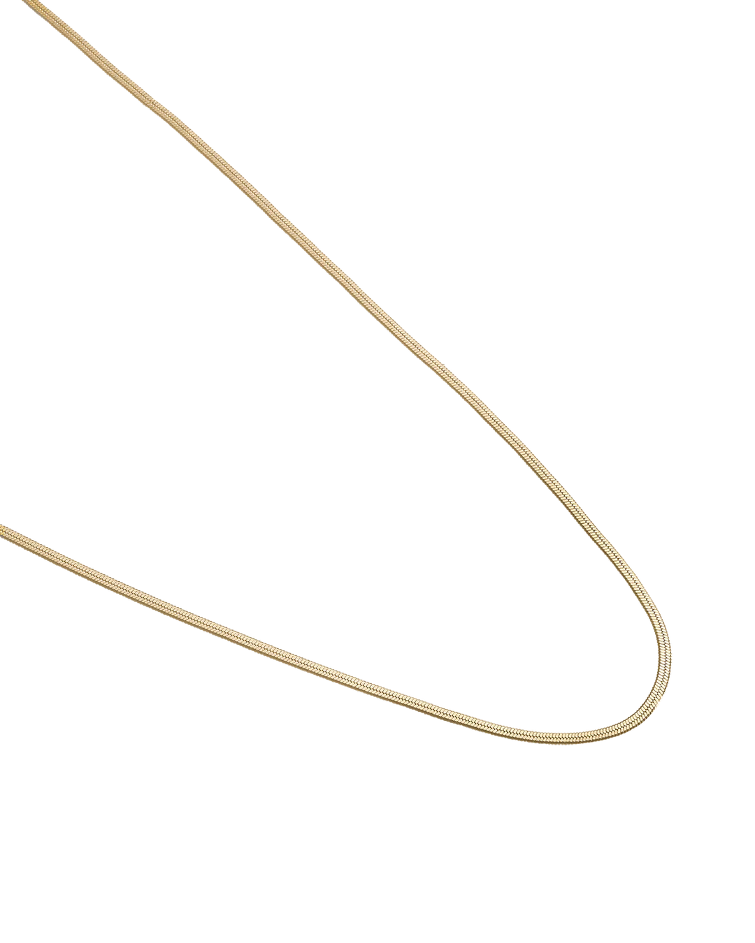 Kirstin Ash Elemental Herringbone Chain Gold Plated