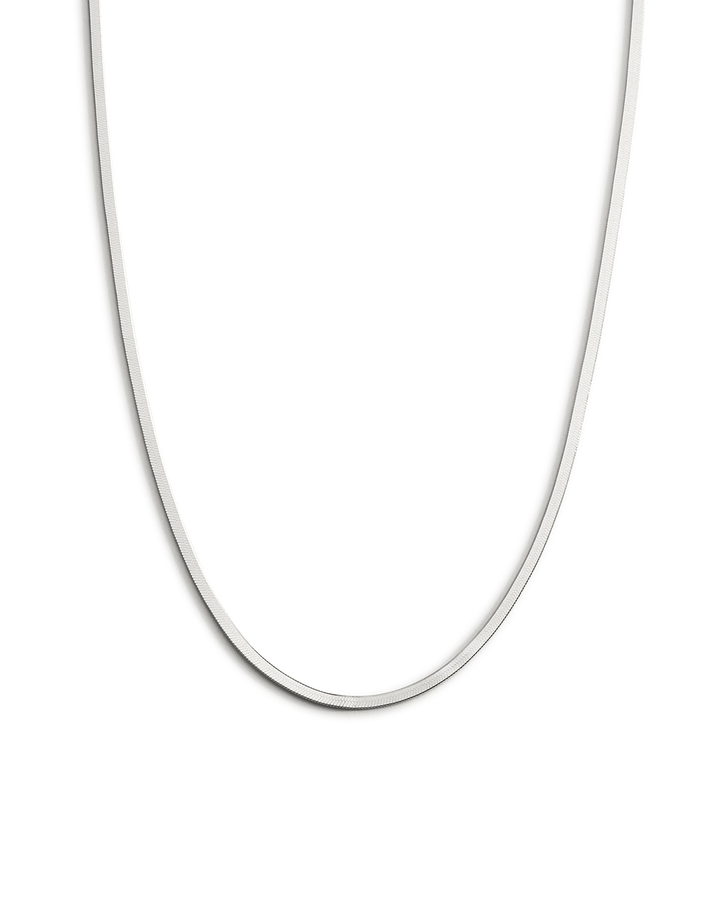 Kirstin Ash Elemental Herringbone Chain Sterling Silver