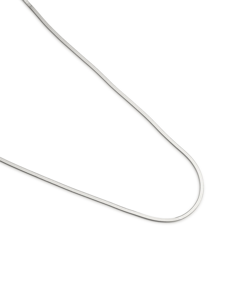 Kirstin Ash Elemental Herringbone Chain Sterling Silver