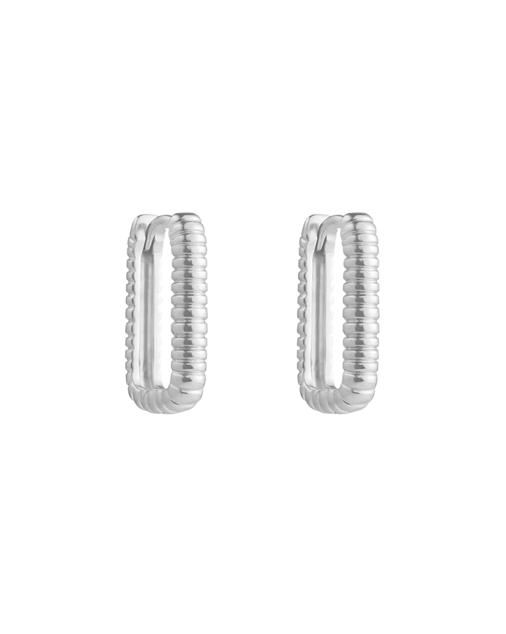 Kirstin Ash Elemental Hoops Sterling Silver