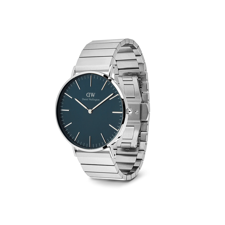 Daniel Wellington Classic Piano Link Arctic Silver 40mm
