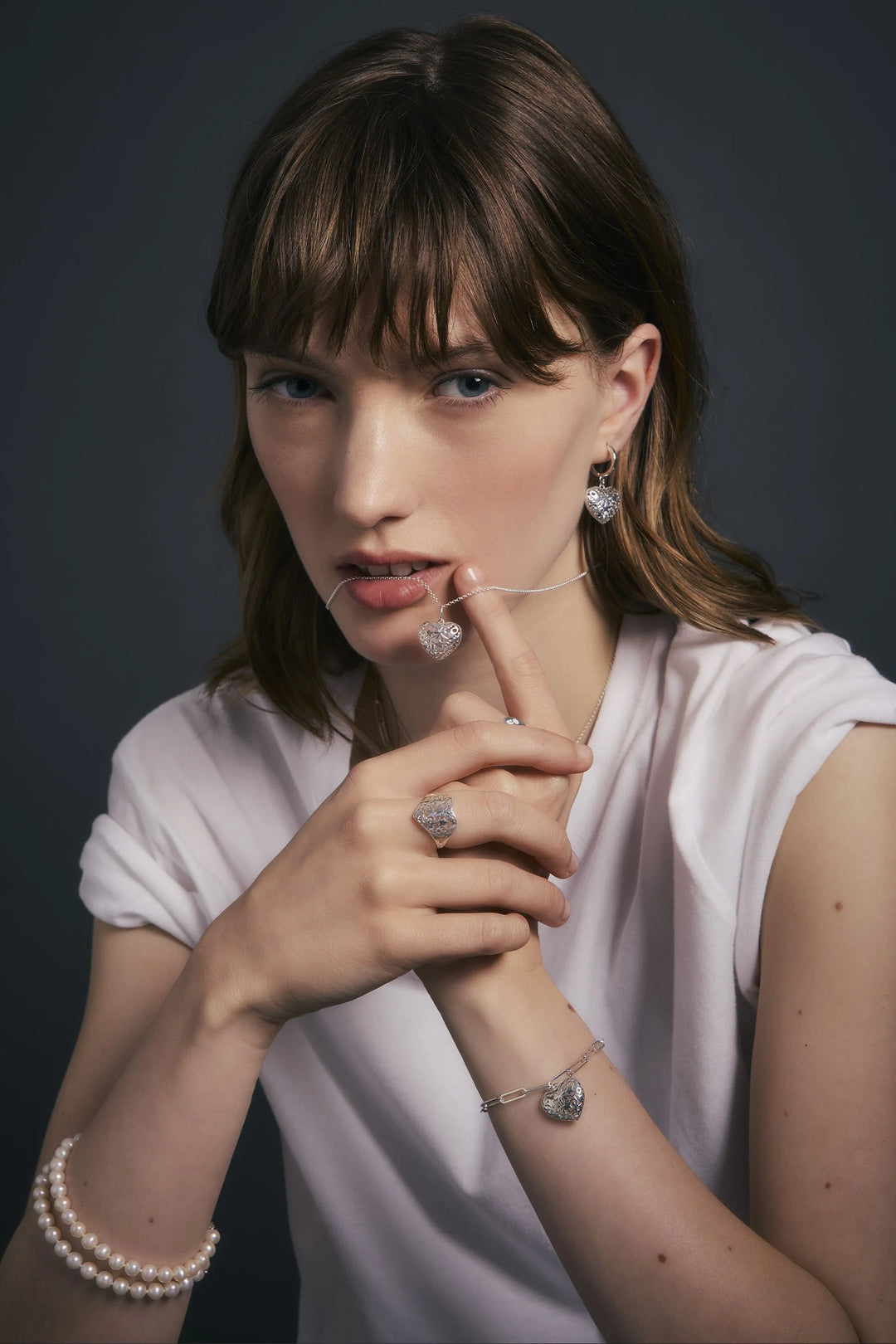 Karen Walker Heart Thrills Ring