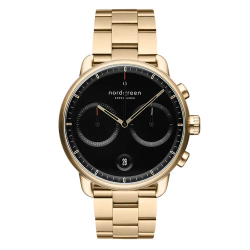 Nordgreen Pioneer 42mm Gold Watch