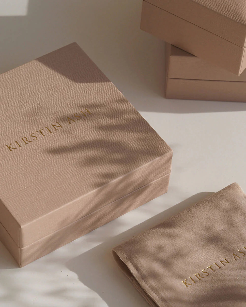 Kirstin Ash Synergy Hoops Gold Plated