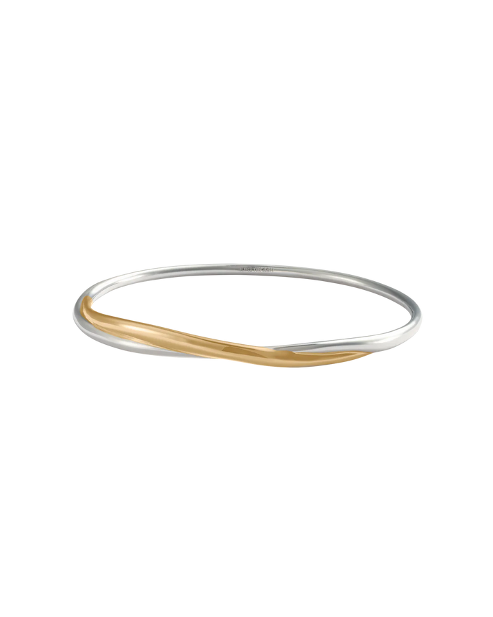 Kirstin Ash Halcyon Bangle Mixed Metal