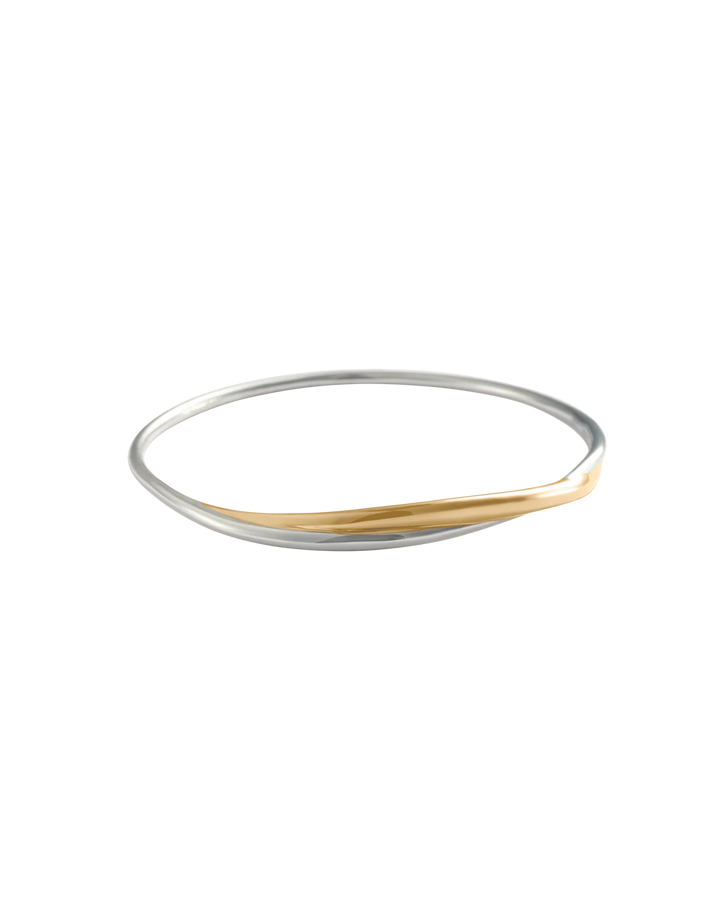 Kirstin Ash Halcyon Bangle Mixed Metal