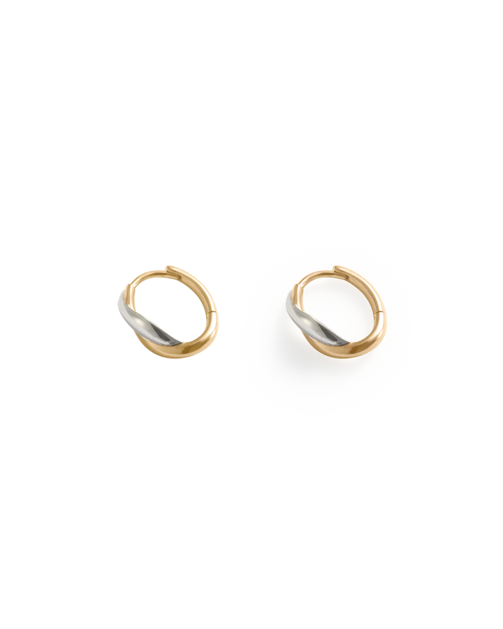 Kirstin Ash Halcyon Hoops Mixed Metal