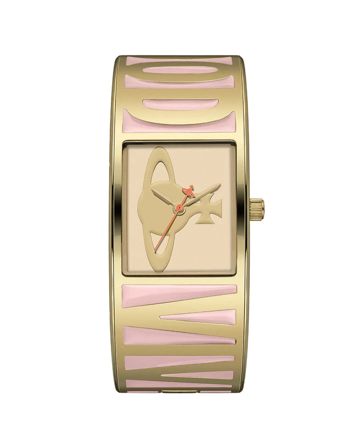 Vivienne Westwood Belvoir Pink Gold Bangle Watch