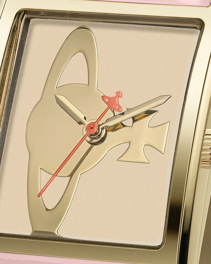 Vivienne Westwood Belvoir Pink Gold Bangle Watch