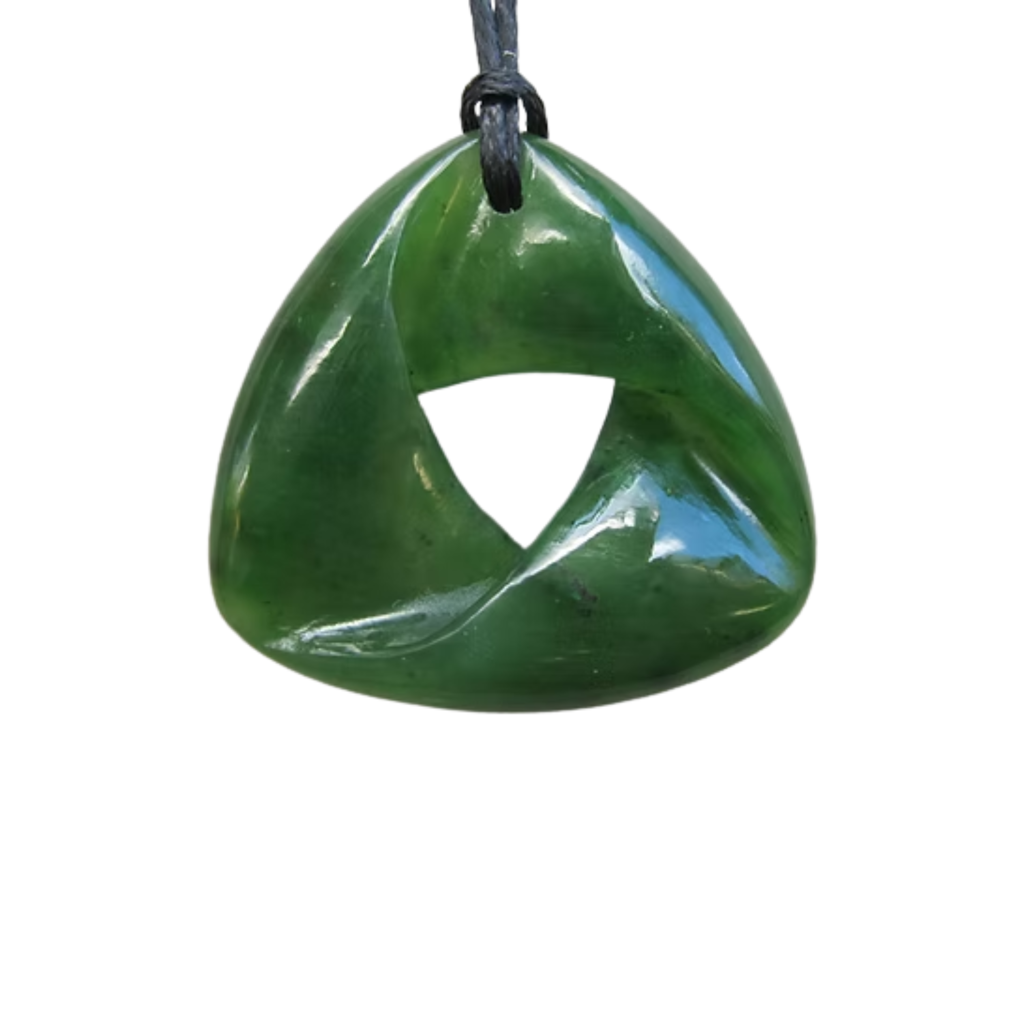 New Zealand Greenstone - Moebius Ribbon – Silvermoon