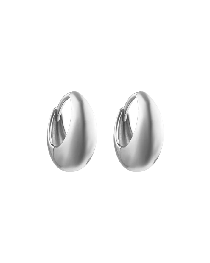 Kirstin Ash Indigo Hoops Small Sterling Silver