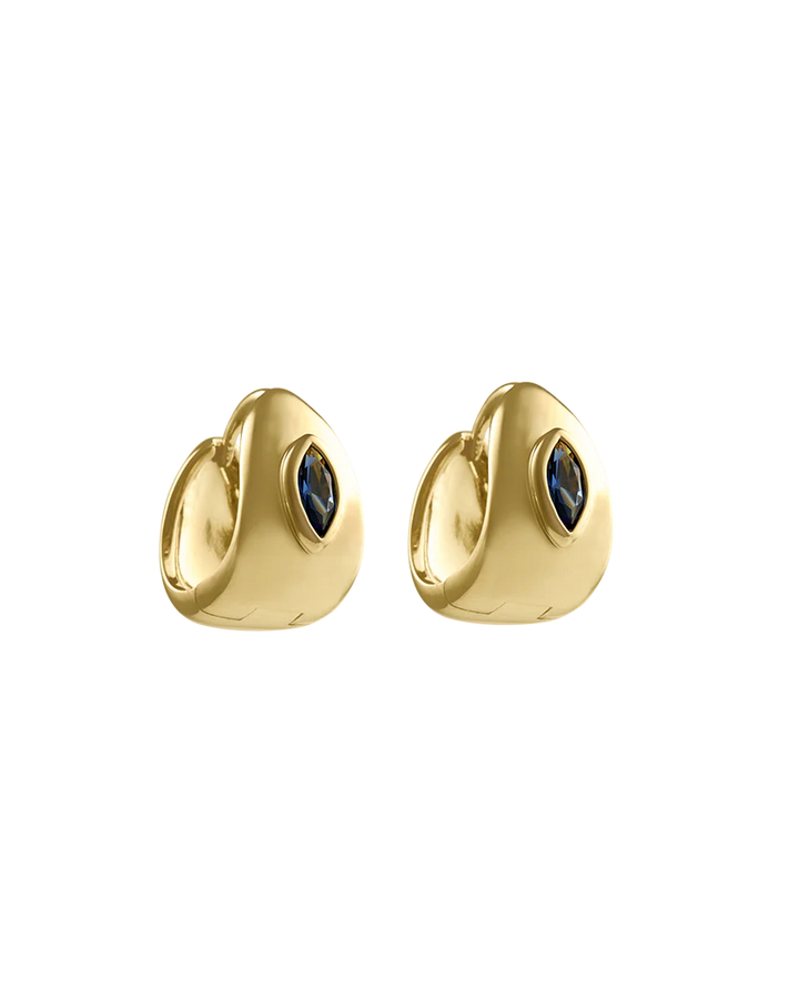 Kirstin Ash Ink Hoops Gold Plated