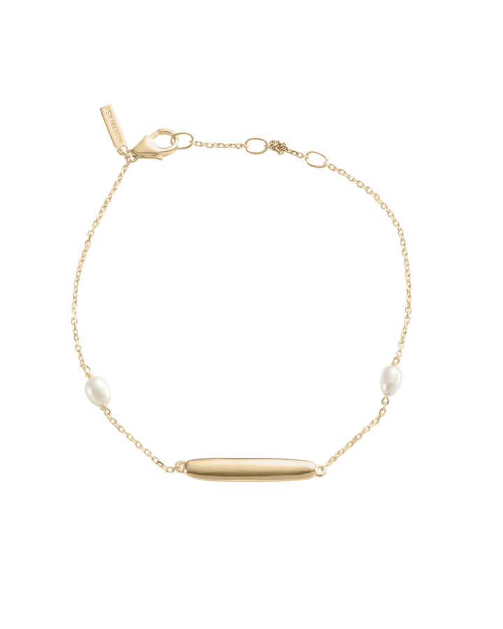 Kirstin Ash Maris Engravable Bracelet 18ct Gold Plated