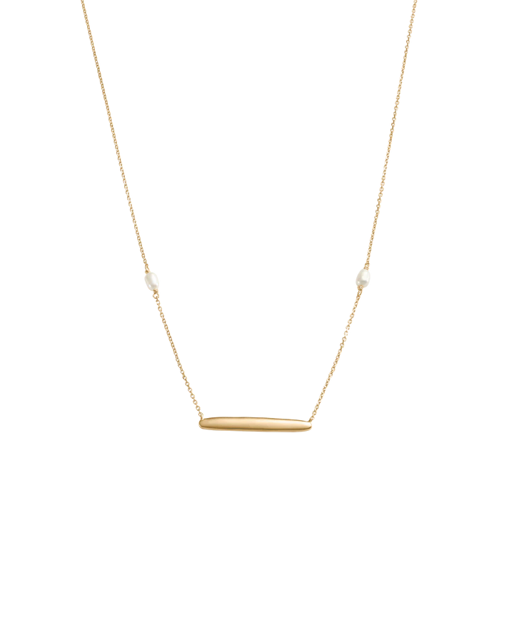 Kirstin Ash Maris Engravable Necklace 18ct Gold Plated