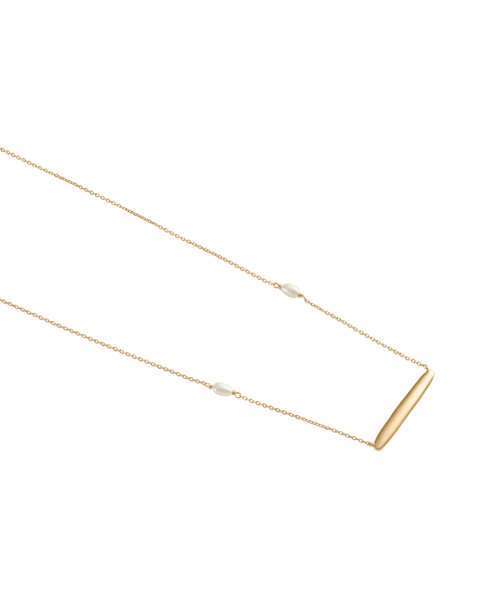 Kirstin Ash Maris Engravable Necklace 18ct Gold Plated