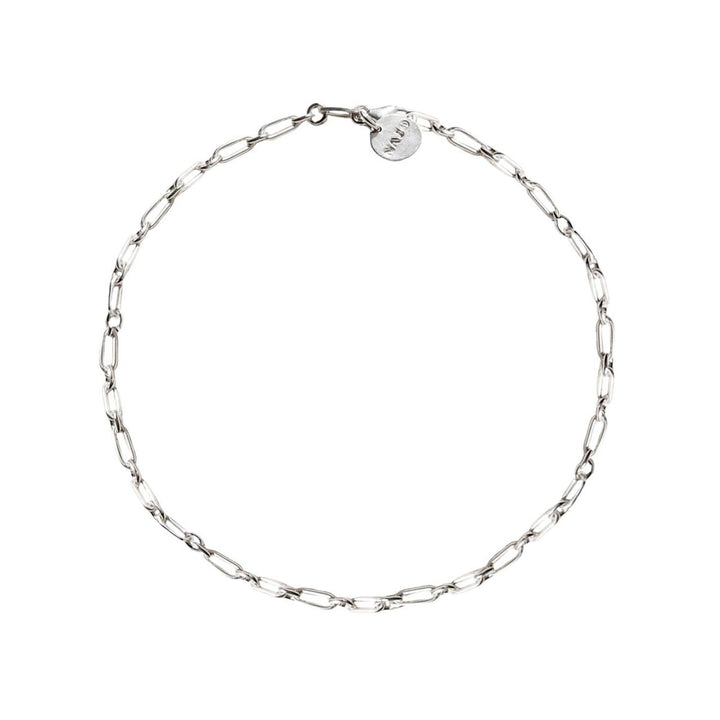 Najo Vista Silver Anklet (23cm+ext)