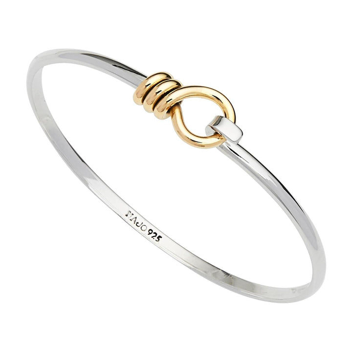 Najo Highfield Two-Tone Tension Bangle (60mm)