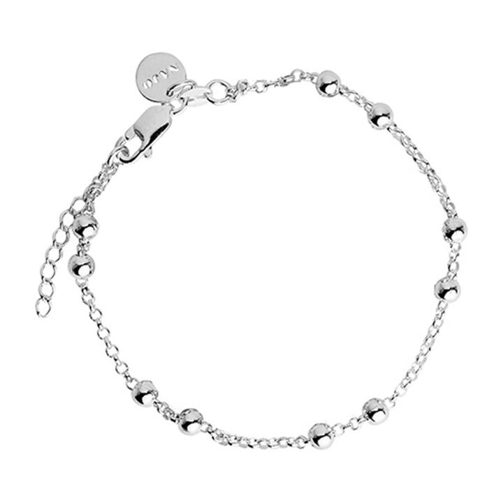 Najo Mattina Silver Single Bracelet (18.5cm+ext)