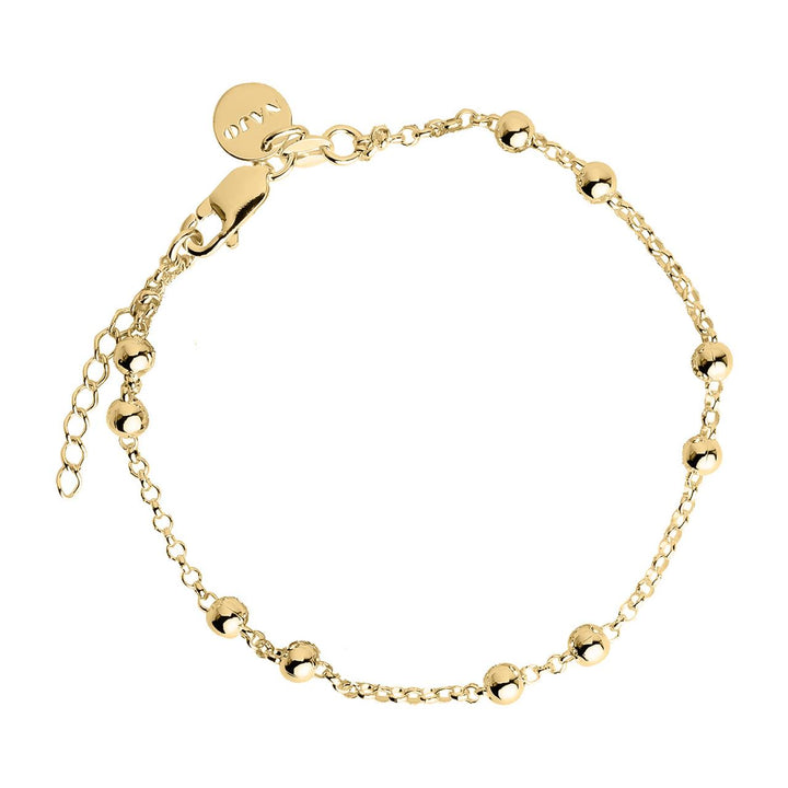 Najo Mattina Yellow Gold Single Bracelet (18.5cm+ext)