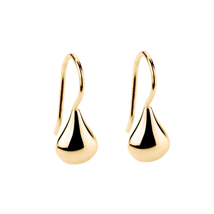 Najo Baby Tears Yellow Gold Earring