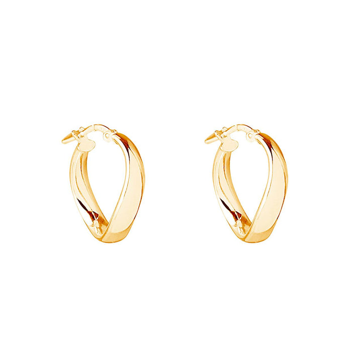 Najo Eddy Yellow Gold Hoop