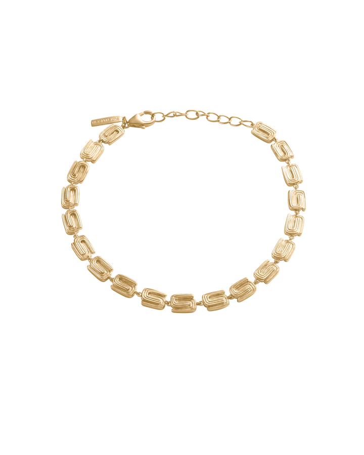 Kirstin Ash Mondo Bracelet 18ct Gold Plated