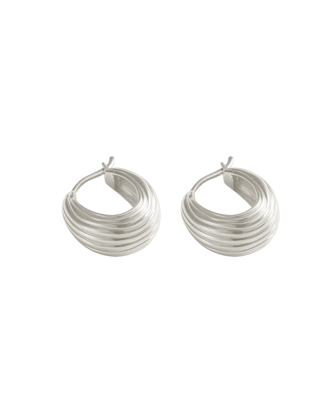 Kirstin Ash Mondo Hoops Sterling Silver