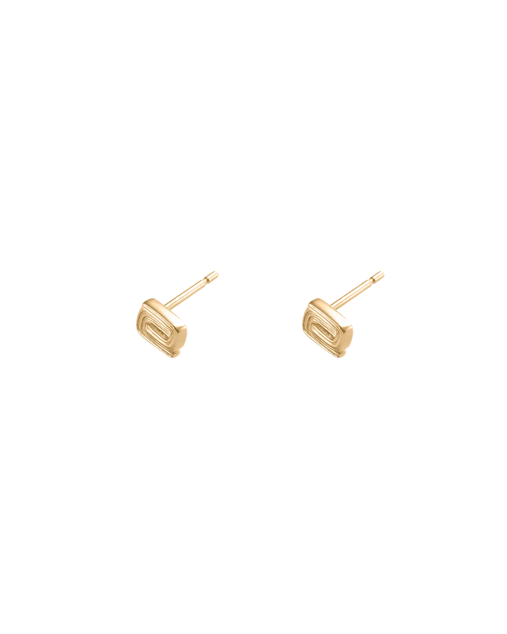 Kirstin Ash Mondo Studs 18ct Gold Plated