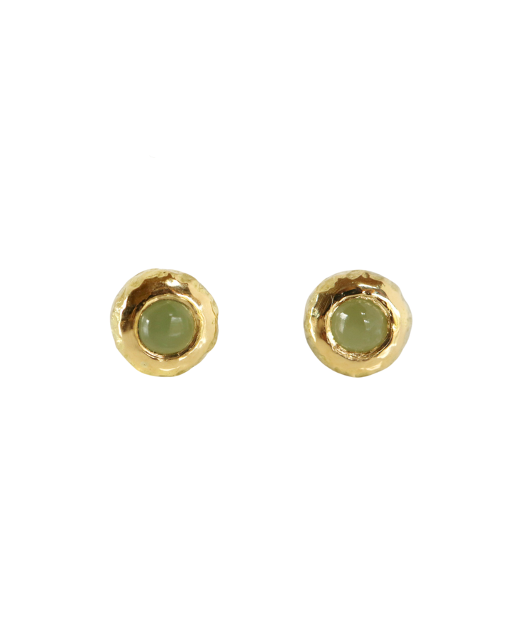 Made of Gold 18ct Gold Mt Tasman Pounamu Studs