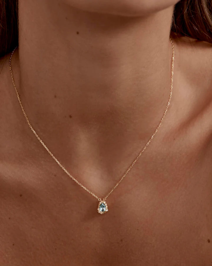 By Charlotte 18k Gold Plated Dive Deeper Necklace