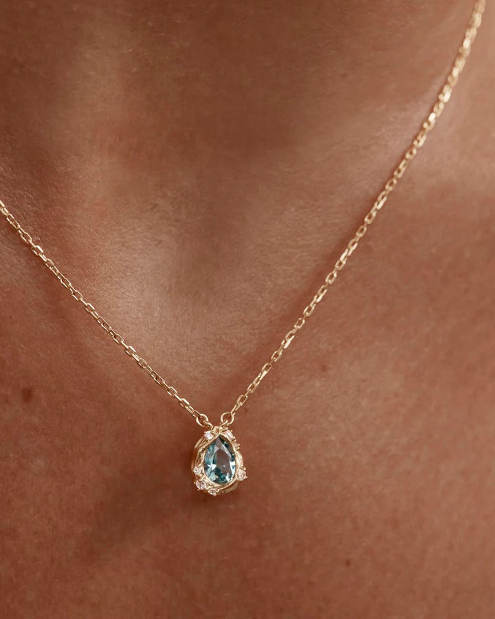 By Charlotte 18k Gold Plated Dive Deeper Necklace