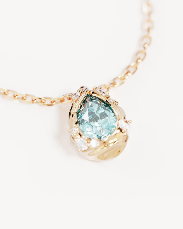By Charlotte 18k Gold Plated Dive Deeper Necklace