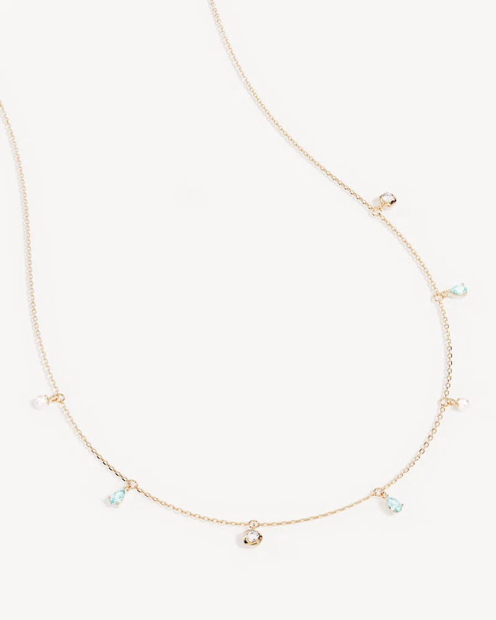 By Charlotte 18k Gold Vermeil Breathe In Stillness Choker