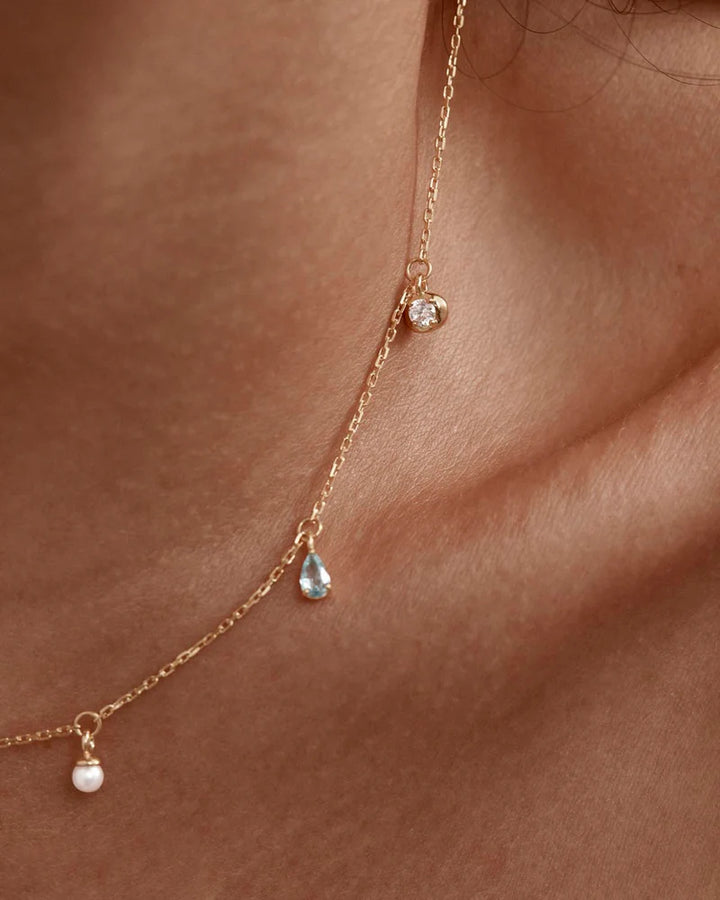 By Charlotte 18k Gold Vermeil Breathe In Stillness Choker
