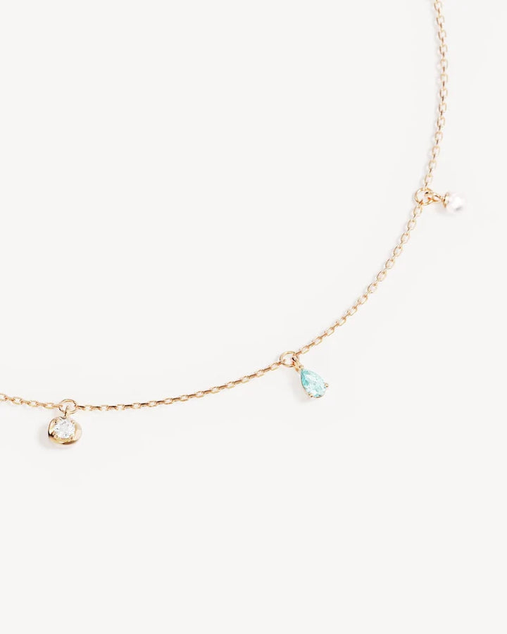 By Charlotte 18k Gold Vermeil Breathe In Stillness Choker