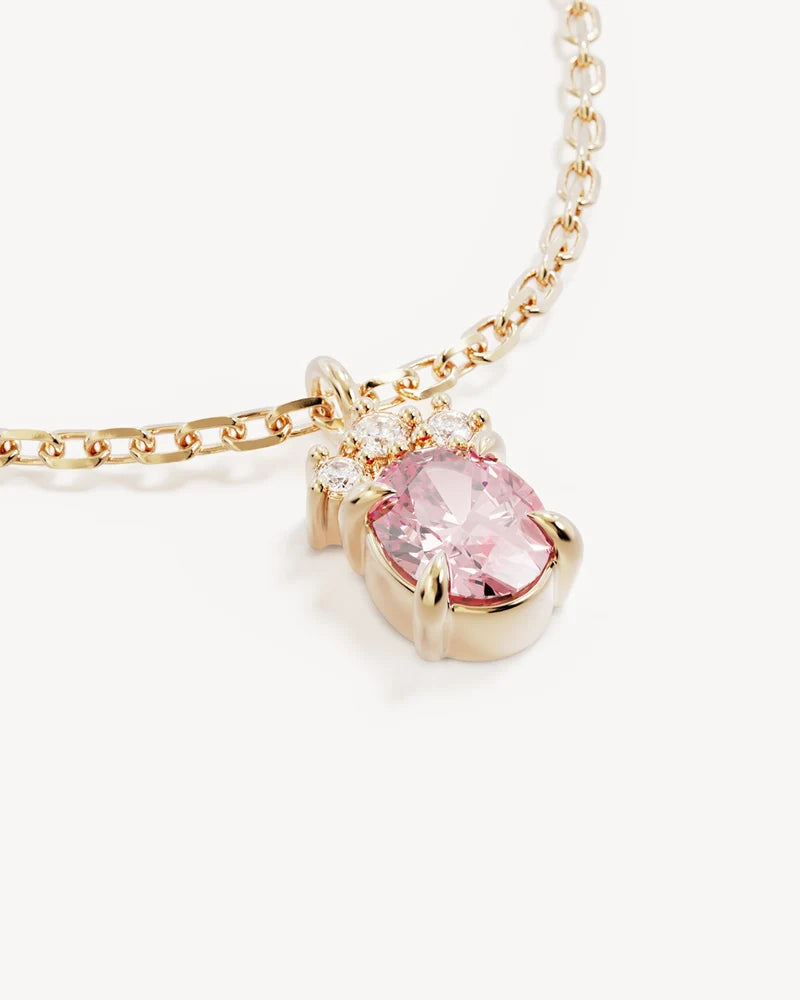 By Charlotte 18k Gold Vermeil Embrace Love Necklace