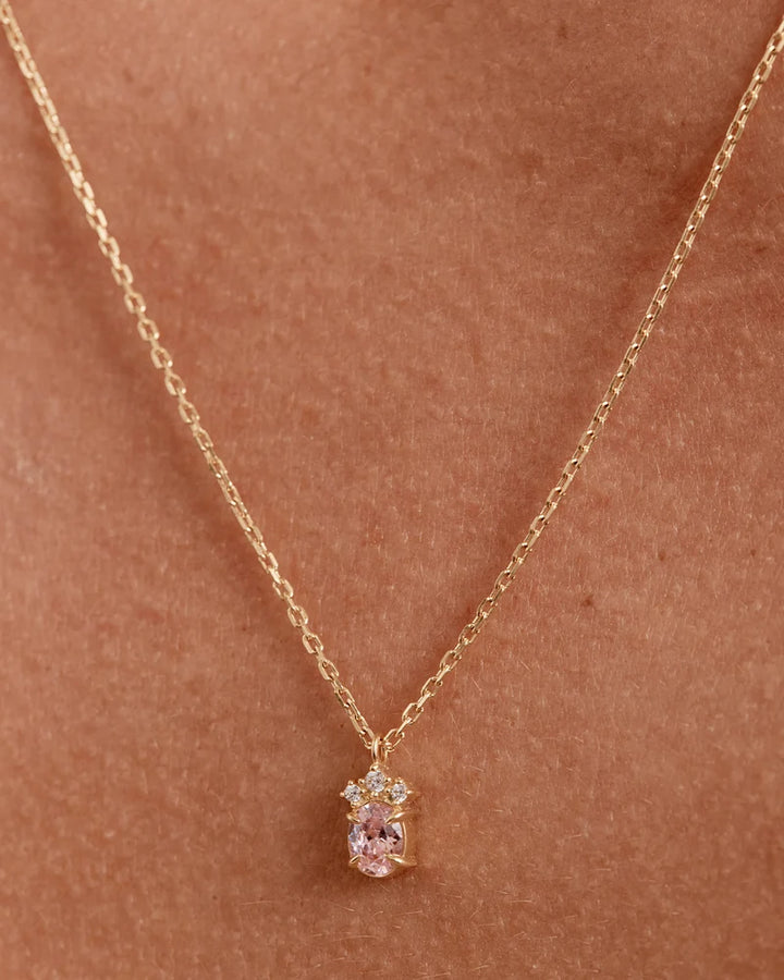 By Charlotte 18k Gold Vermeil Embrace Love Necklace