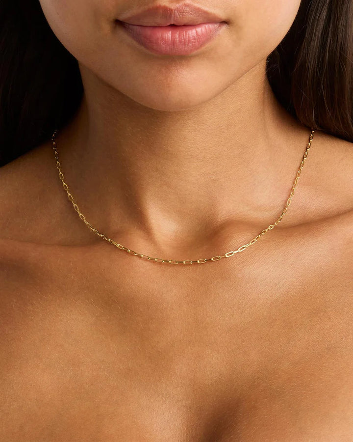 By Charlotte 18k Gold Vermeil 45cm Link Chain Necklace
