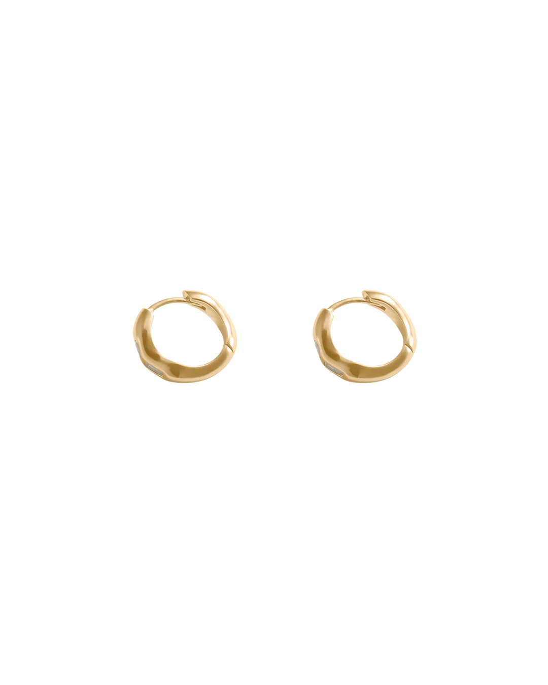 Kirstin Ash Place Hoops 18ct Gold Plated
